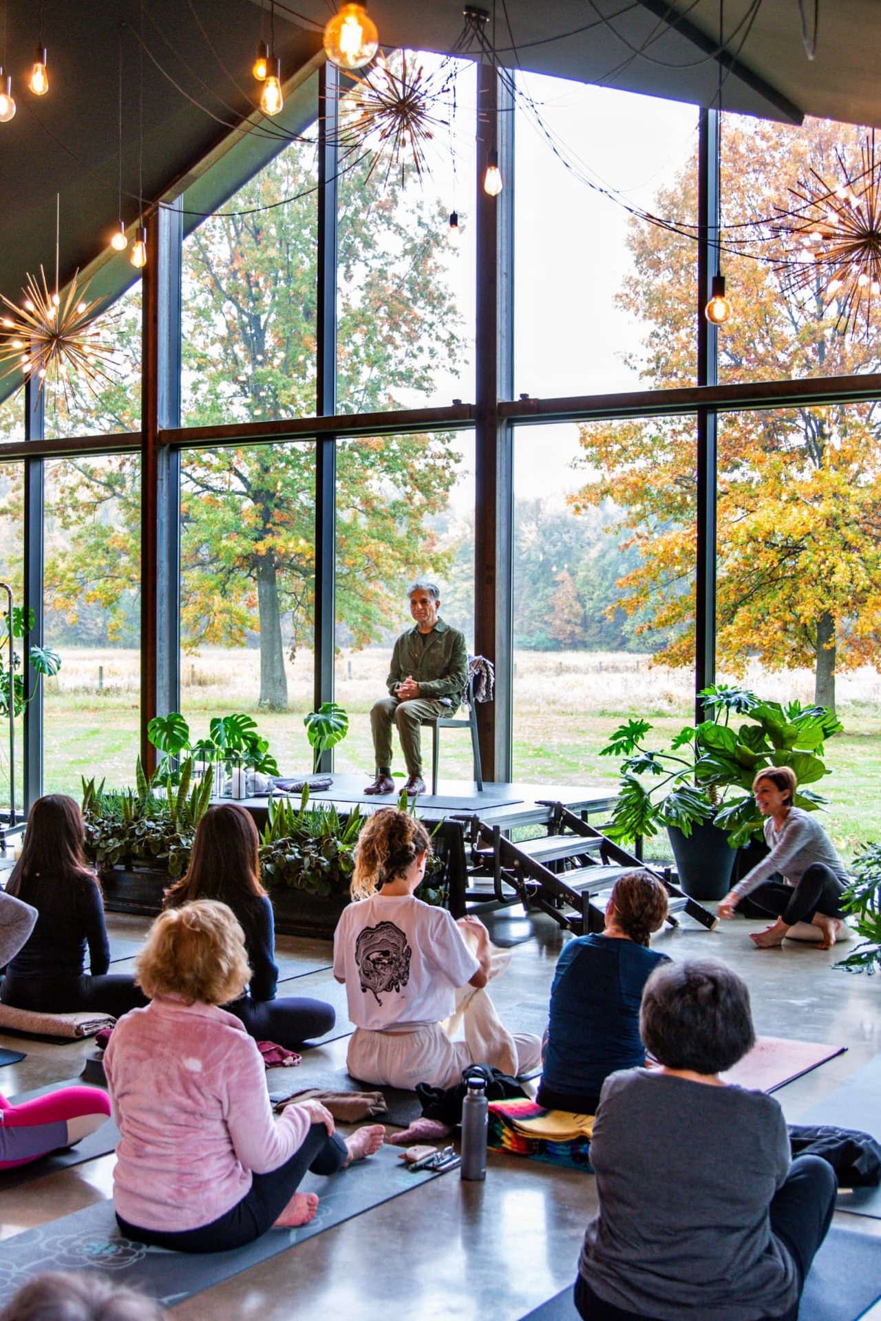 Community wellness session in New Albany supported by the Mershad family.